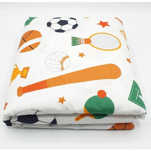 Joiedomi Kid Twin Comforter Set 5 Piece Ball Sports Bedding Set for Boys Girls Super Soft Microfiber Bed in a Bag with Comforter Sheets Pillowcase Sham