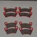 Upgraded Brake Pads Compatible with Polaris RZR XP 1000 EPS 2022 2021 2020 2019 2018 2017 2016 2015 2014 & 2014-2021 RZR 1000 XP 4 Except Premium Edition 4 Sets Ceramic FA452 OE 1911228