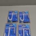 Hardware Essentials 852102 Over The Door Hook Small Plastic White, Pack 4