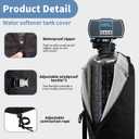 Heavy Duty Water Softener Tank Jacket,Outdoor Insulated Water Softener Tank Cover,600D Oxford Fabric with Plush Lining