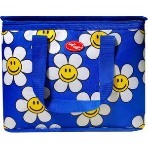 wiggle wiggle Insulated Lunch Box, Reusable Cooler Tote Bag with Thermal Insulation, Waterproof Interior Non-Slip Handles for Work, Picnic & Travel Smile We Love(L)
