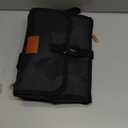 Portable Changing Pad for Newborns, Travel Diaper Changing Pad - Waterproof, Foldable & Detachable Diaper Changing Station for Baby Registry Search (Black)