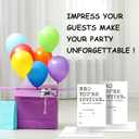 Bro You're Invited, 20 Double-Sided Teen Boy Birthday Party Invitation Cards with Envelopes, Minimalism Birthday Invites for Boys, Party Favors Decorations and Supplies, 30