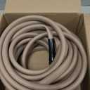 Flexzilla Colors Garden Hose 5/8 in. x 50 ft., Lightweight All-Weather Water Hose, Durable and Flexible, Leak-Free Connections, Brown Mulch