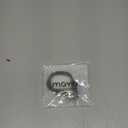 Mens Rope Bracelet - Stainless Steel Black Shackle, Extremely Durable and Scratch Resistant Waterproof Paracord, Handmade, Nautical Wristband for Men, Chain Length: 7.75 Inches