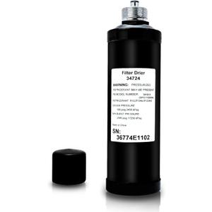34724 AC Recycling Filter Drier Kit Fit for Robinair Refrigerant Recovery Injection Machine Spin On Filter Replace 34724 Receiver Drier 17700-2K 34134A 34134-2K 342000 34234 34300-2K