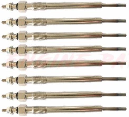 GM Chevrolet Duramax 6.6L 6.6 LB7 LLY Glow Plug Set (LB7 Early LLY)