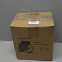 Gulfmew Electric Heater for Indoor Use, 1500W Quick Heating Portable Garage Heater with 90 Adjustable Angle, Space Warmer Suitable for Greenhouse Garage Tent Indoor Outdoor (Black,1 Pcs)