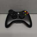 W&O Wireless Controller Compatible with Xbox 360 2.4GHZ Gamepad Joystick Wireless Controller Compatible with Xbox 360 and PC Windows 7,8,10,11 with Receiver (Black)