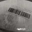 UBFEN Womens Mens Slippers Memory Foam Comfort Fuzzy Plush Lining Slip On House Shoes (9-10 Women/7-8 Men, White Red)