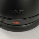 Bodum 27oz Bistro Gooseneck Electric Water Kettle, Pour Over Coffee & Tea, Stainless Steel, Matte Black (0.8 Quarts)