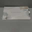 FRESHME Cotton Eye Mask for Sleeping in Gift Box - Soft and Adjustable Extensions Sleep Mask with Earplugs and Pouch for Women and Men, Blackout Cover for Night Travel Relaxation