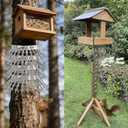 Bird Squirrel Spikes and Squirrel Proof Baffle,for Bird Feeders and Pole, Outside Fence,Wall,Tree,Drainpipes,Deterrent Effective Against Pigeons, Raccoons,Mice and Cats,40 inches