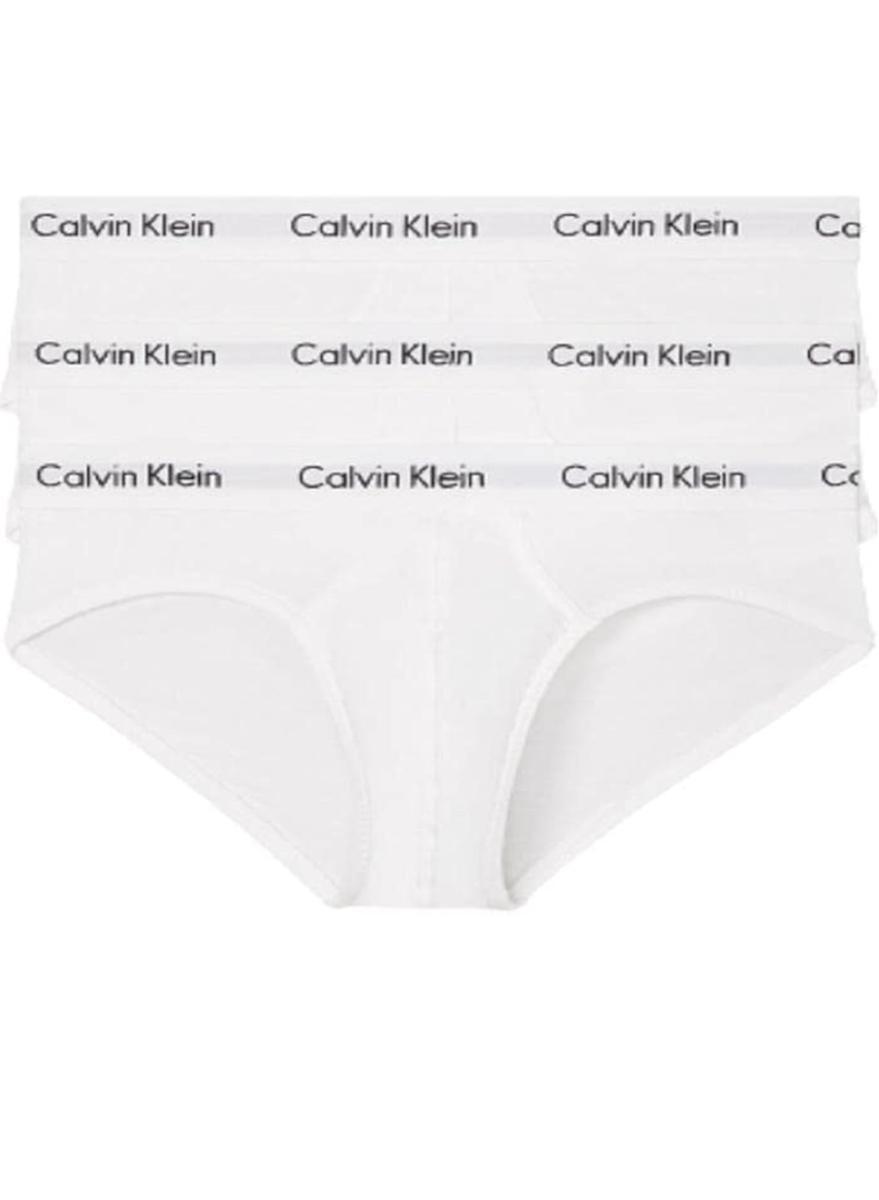 Calvin Klein Men's Cotton Stretch 3-Pack Brief Large