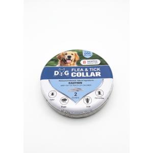 PDKIVFI Dog Collar, Collar for Dogs, 8 Months, Adjustable and Naturally-2P