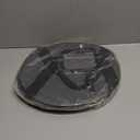 Round Insulated Casserole Carrier, Pie Carrier Bag, Portable Casserole Carrier for Hot or Cold Food Lunch Tote, Lunch Bag for Parties Picnic, Fits 12.5" Baking Dish, Grey  