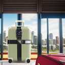 Adjustable TSA Luggage Straps,Cross Suitcase Belts 3-Digit Combination Lock for 20-34" Suitcases,Great Travel Accessory (Black)