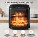 DUMOS 3 Qt Air Fryer, Compact Digital Airfryer with Auto Shut-Off, Fast Cooking for Quick Easy Meals, Space Saving Mini Air Fryer for Small Kitchens, Apartments & Singles