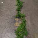 72" Pine Garland Real Touch Christmas Garland Faux Cedar Garland Christmas Greenery for Mantle Stairs Table Fireplace Wall Xmas Indoor Outdoor Christmas Decor Holiday Decorations