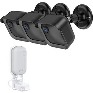 All-New Blink Outdoor Camera Mount, 3Pack Weatherproof Protective Housing with 360 Adjustable Bracket and Sync Module Mount, Compatible with Blink Outdoor 4th & 3rd Gen Cameras (Camera Not Included)