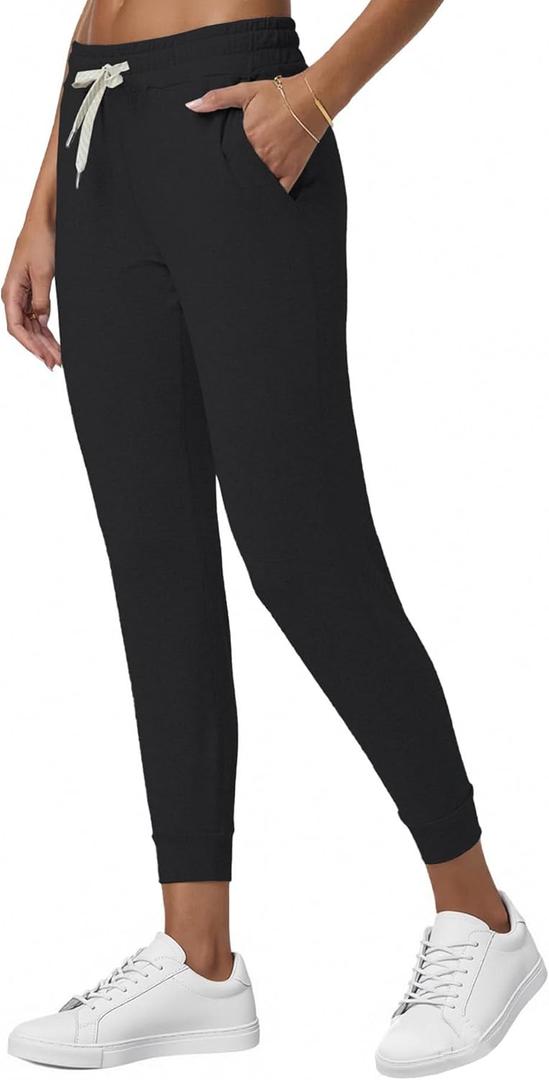 Fioboc Velou Performance Jogger for Women Soft Workout Sweatpants with Pocket XS