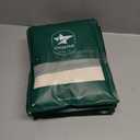 7 x OTOSTAR Boho Table Runner 12x72 Inch Macrame Table Runners with Tassels 72 Inches Long Rustic Farmhouse Table Runner for Living Room Kitchen Dining Room Home Decor (Green)