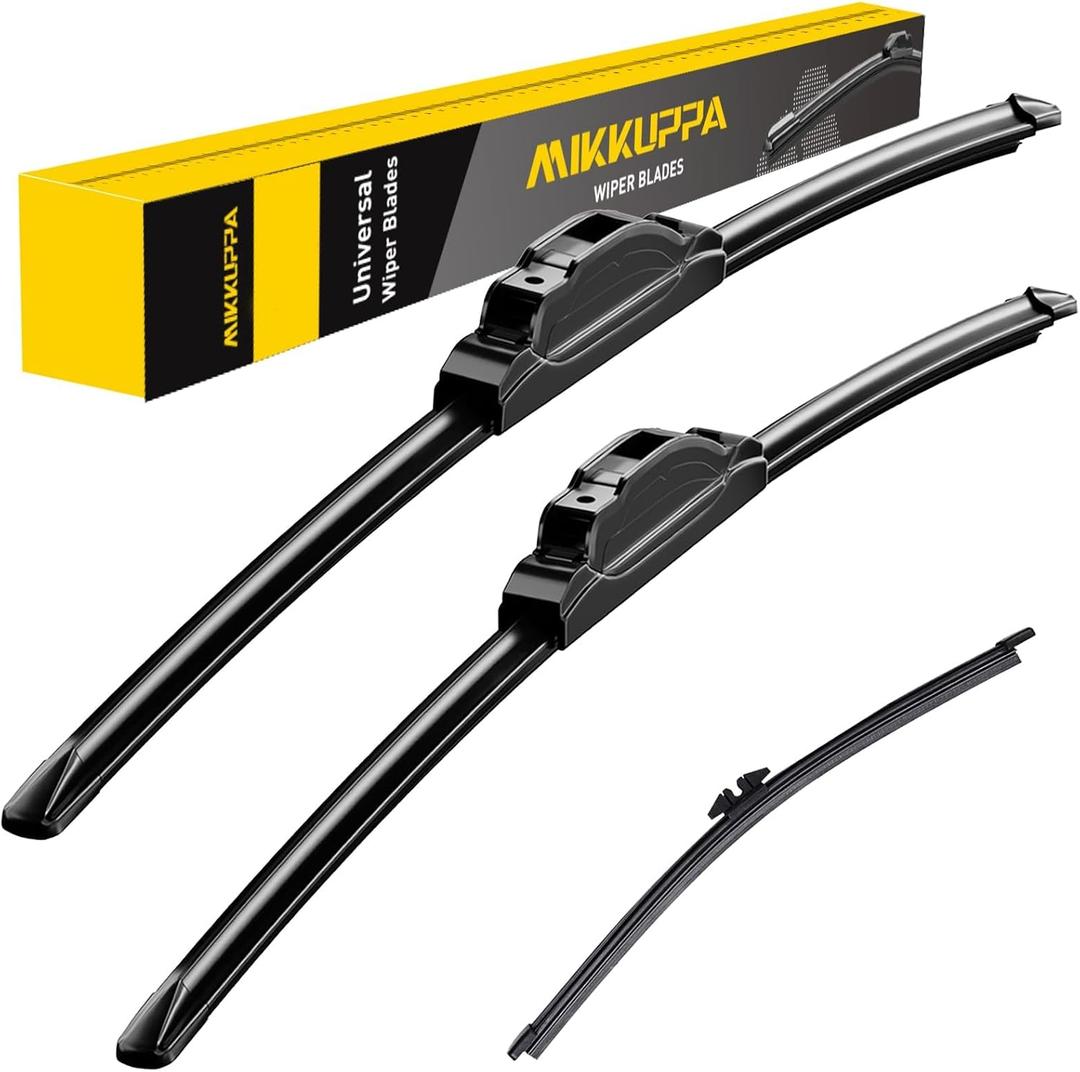 MIKKUPPA 22"+22"+11" Wiper Blades, Replacement for 2018-2025 Ford Expedition Lincoln Navigator Original Factory Quality Front Rear Wipers- All Season Wiper Blades, Pack of 3