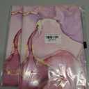 2 x Universal Case for 9inch 10inch Tablet, Stand Folio, Protective Cover, with Adjustable Fixing Silicon Band and Stand, Marble Pink