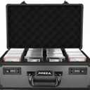 PREZA Graded Card Case - Slab Case for Graded Slabs - Premium Trading Card Storage Box with Upgraded Combination and Key Lock (X-Large)