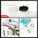 A-Premium Electric Fuel Pump Module Assembly with Pressure Sensor Compatible with Hyundai Sonata 2008-2010 L4 2.4L Gas