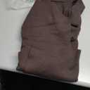 Kissonic Women's Oversized Scarf Jacket Shawl Wraps Knit Long Sleeve Button Winter Peacoat (Medium, Coffee)