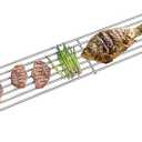 AOREWTGGH 7641 Grill Warming Rack for Weber Spirit 300 Series Spirit E-310/E-320 S-310/S-320 SP-310/SP-320 Grill Upper Rack for Weber Genesis Silver Gold B C 91289 7/8 inch