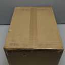 Kmiectse Clear Storage Bins with Lids - 4 Tier Plastic Bins with Wheels, Stackable Storage Bin, Closet Organizers Box for Bedroom, Living Room, 23 QT Folding Box with Magnetic door (White)