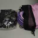 Resistance Bands with Handles for Women, 5 Level Exercise Bands Workout Bands for Physical Therapy, Yoga, Pilates, Door Anchor, Storage Pouch (10-100 LBS Purple)