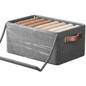 Large foldable storage Bins with Lids
