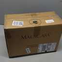 MALACASA Casserole Dishes for Oven, Ceramic Baking Dishes Set of 3, Rectangular Lasagna Pan Deep Baking Pans, Bakeware Sets with Handles Gift Set, White (13.8''/11.7''/9.4''), Series BAKE