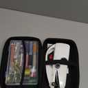 Handheld Sewing Machine Heavy Duty, with Blue Leather Storage Case and 110-Piece Sewing Kit, Mini Portable, Ideal for Adults & Beginners, Complete Set of Quick Home Clothing Repair Tools, Good Gift