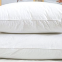 JA COMFORTS Duck Feather Down Bed Pillows for Sleeping(2 Packs)