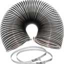 764-05082 Bagger Flex Hose 8"W Compatible with Cub Cadet Riding Mower 36" 42" 46" 50" 54" Grass Catcher 76405082 Fits DoubleTriple Bagger Lawn Rear Fast Double Bagger