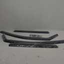 DOLKSN Smoke Black in-Channel Window Visor Window Deflectors Rain Guards Compatible with 2017-2024 Nissan Titan Crew Cab 4-Piece Set