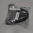 Ultra Thin Door Mat Indoor Entrance, 1/10 in Thin Door Mats for Inside Entry, Non-Slip Rubber Backing Washable Doormat, Fade Resistant, Absorbent, Low Profile Dirt Trapper, 24"X16", Black (Dary Grey(lucky))