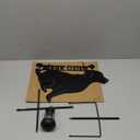 Solar Garden Stakes Golden Retriever Silhouette Dog Welcome Sign with Lantern Outdoor Decorative Stakes for Outside,Pathway,Yard, Lawn