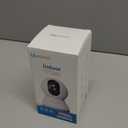 Security Camera 2K, blurams Baby Monitor Dog Camera 360-degree for Home Security w/Smart Motion Tracking, Phone App, IR Night Vision, Siren, Works with Alexa & Google Assistant & IFTTT, 2-Way Audio