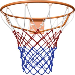 THUNDERBAY Reinforced Heavy Duty Breakaway Wall Mounted Basketball Rim,18 inch Basketball Rim Goal Replacement for Indoor Outdoor Walls