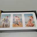 decorUhome 8x20 Picture Frames Collage Wall Decor, Display 4Pcs 4x6 Photos with Mat or 1Pcs 8x20 Unmatted, 4 4x6 Collage Picture Frames for Wall Mounting, Black