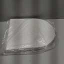 Seat and cover Starck 3 white hinges stainless steel SoftClose