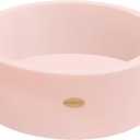 Baby Ball Pit 35.4" Soft Round Memory Foam Ball Pits NOT Included Balls Indoor Outdoor Playpen for Babies Toddlers Kids Great Gift for Girls Boys, Peach