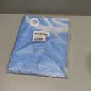 Avezano Winter Birthday Banner Ice Snoflake Happy Birthday Backdrop Ice Blue Winter Wonderland Party Decorations (70.8x43.3inch)