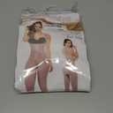 BELLA MICHELL Strapless Waisted Body Shaper Capri Size With Snaps, Shapewear for Women Tummy Control Hip Enhancer & Butt Lifting Shapewear 100% Colombian Mocha, Size XL