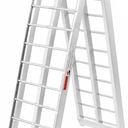 VEVOR 7.5ft Aluminum Ramps, 1500 lbs Folding Loading Ramps (1 pcs Set) for Pickup Trucks Bed, Trailers Ramp with Load Straps for Dirt Bike 89" L x 12" W